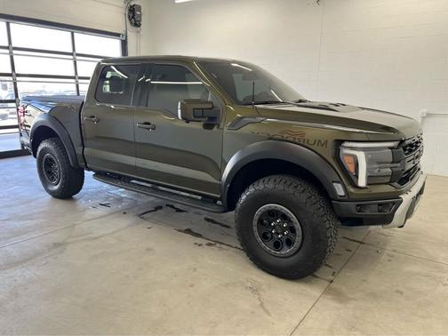 Shelter Green 2025 Ford F-150 Raptor