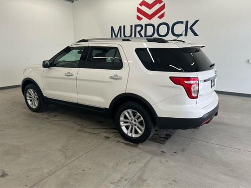 White Platinum Metallic Tri-Coat 2014 Ford Explorer XLT