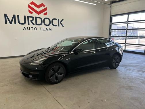 Solid Black 2018 Tesla Model 3 Long Range