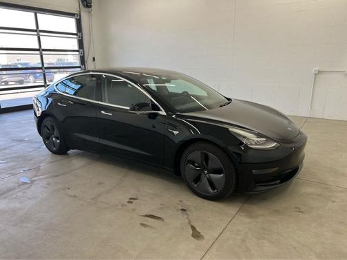 Solid Black 2018 Tesla Model 3 Long Range