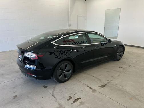 Solid Black 2018 Tesla Model 3 Long Range