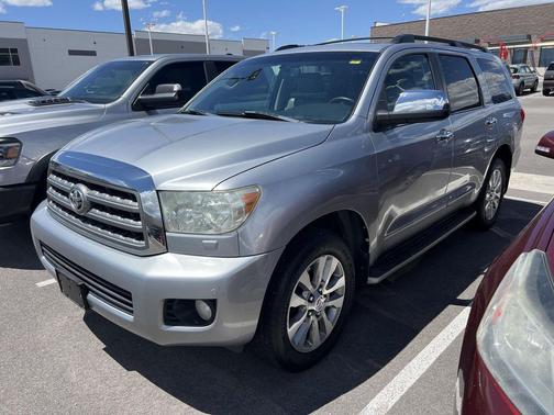 Silver Sky Metallic 2015 Toyota Sequoia Limited