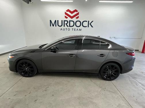 Machine Gray Metallic 2021 Mazda Mazda3 2.5 Turbo AWD