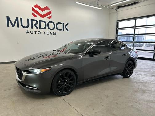 Machine Gray Metallic 2021 Mazda Mazda3 2.5 Turbo AWD