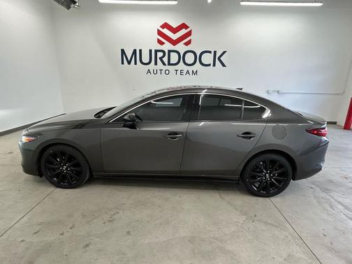 Machine Gray Metallic 2021 Mazda Mazda3 2.5 Turbo AWD
