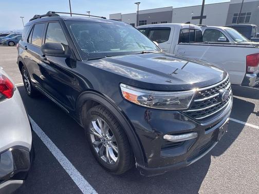 Agate Black Metallic 2020 Ford Explorer XLT