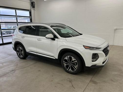 Quartz White 2019 Hyundai SANTA FE Limited 2.0T