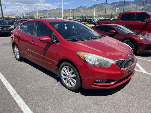 Crimson Red 2014 Kia Forte EX