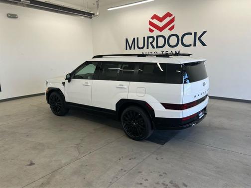 Serenity White 2026 Hyundai SANTA FE Calligraphy