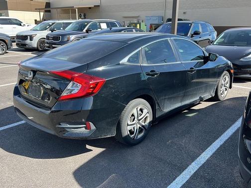 Crystal Black Pearl 2016 Honda Civic LX