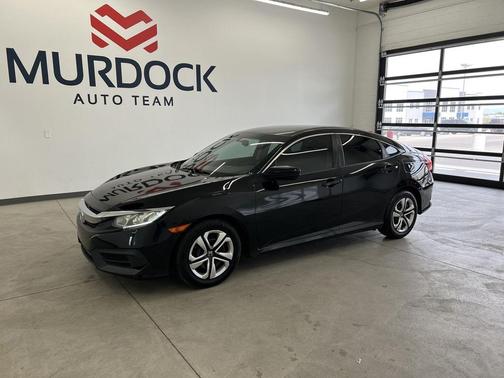 Crystal Black Pearl 2016 Honda Civic LX