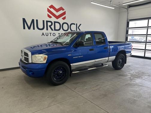 Electric Blue Pearlcoat 2007 Dodge Ram 1500 Laramie Quad Cab