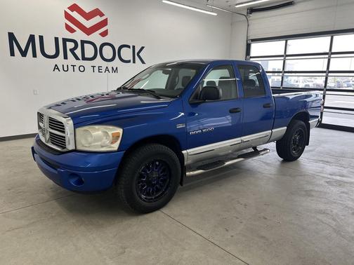 Electric Blue Pearlcoat 2007 Dodge Ram 1500 Laramie Quad Cab