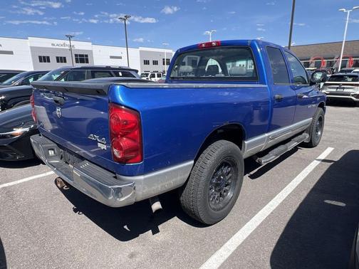 Electric Blue Pearlcoat 2007 Dodge Ram 1500 Laramie Quad Cab