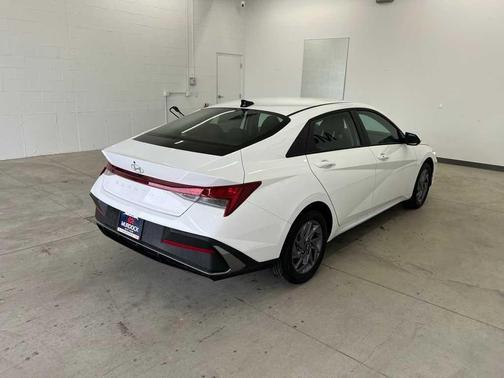 Serenity White 2025 Hyundai ELANTRA HEV Blue