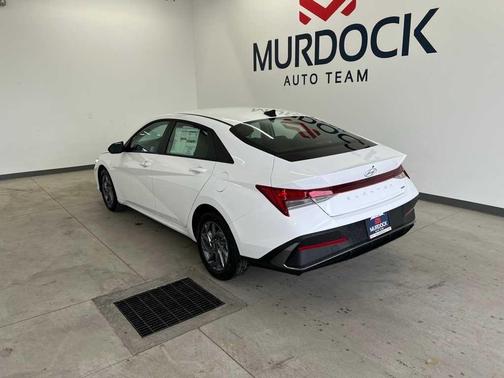Serenity White 2025 Hyundai ELANTRA HEV Blue