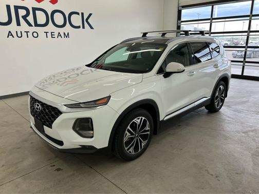 Quartz White 2019 Hyundai SANTA FE Limited 2.0T