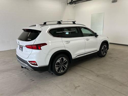 Quartz White 2019 Hyundai SANTA FE Limited 2.0T