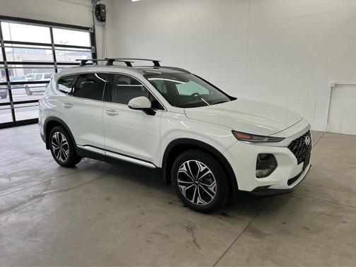 Quartz White 2019 Hyundai SANTA FE Limited 2.0T
