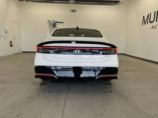 Serenity White 2026 Hyundai SONATA Hybrid Limited