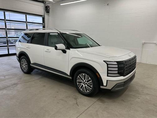Creamy White Pearl 2026 Hyundai Palisade Hybrid SEL Premium 7P