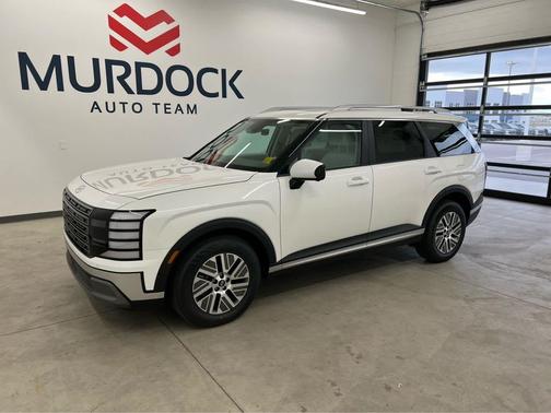 Creamy White Pearl 2026 Hyundai Palisade Hybrid SEL Premium 7P