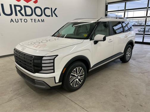 Creamy White Pearl 2026 Hyundai Palisade Hybrid SEL Premium 7P
