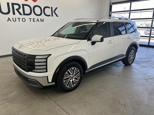 Creamy White Pearl 2026 Hyundai Palisade Hybrid SEL Premium 7P