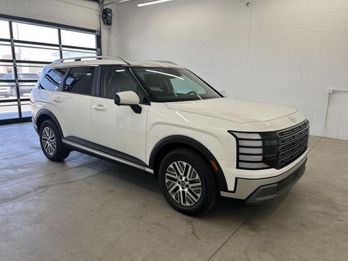 Creamy White Pearl 2026 Hyundai Palisade Hybrid SEL Premium 7P