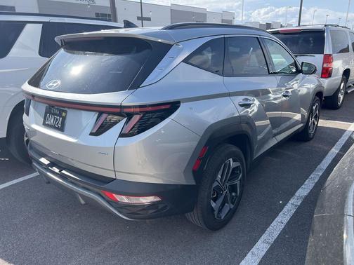 Shimmering Silver 2023 Hyundai TUCSON Limited