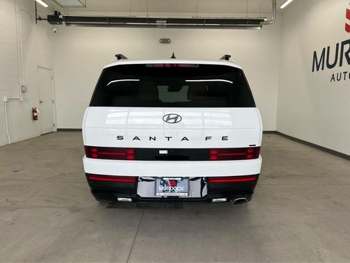 Serenity White 2026 Hyundai SANTA FE Calligraphy