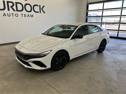 Serenity White 2026 Hyundai ELANTRA Sport