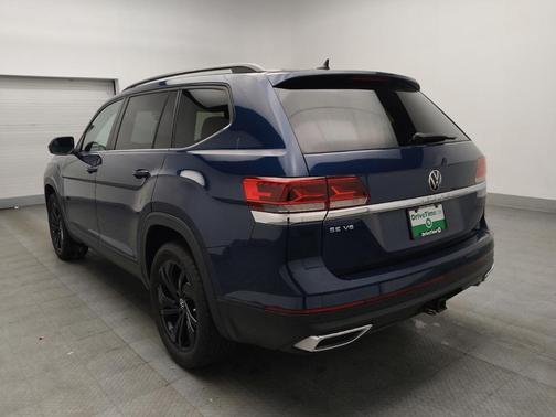 Tourmaline Blue Metallic 2022 Volkswagen Atlas 3.6L SE w/Technology