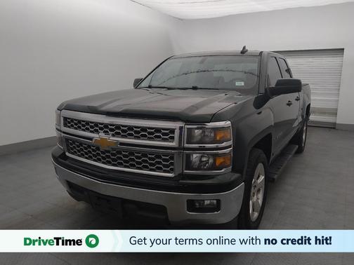 Rainforest Green Metallic 2015 Chevrolet Silverado 1500 1LT