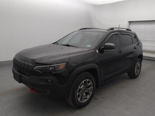 Diamond Black Crystal Pearlcoat 2020 Jeep Cherokee Trailhawk