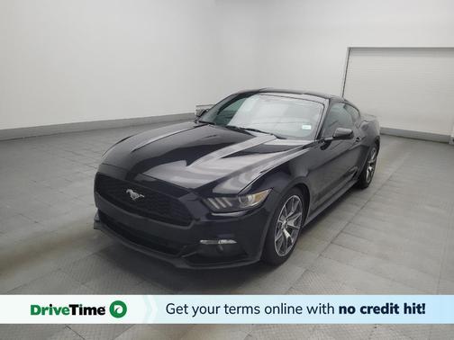 Black 2015 Ford Mustang EcoBoost Premium