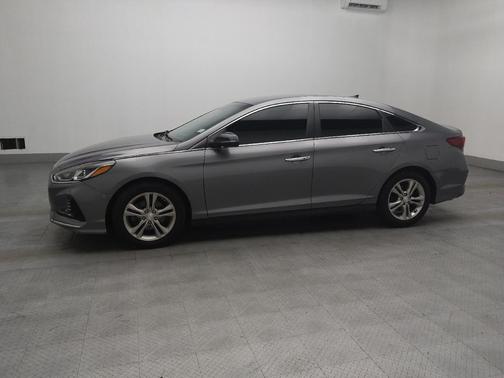 Machine Gray 2018 Hyundai SONATA SEL