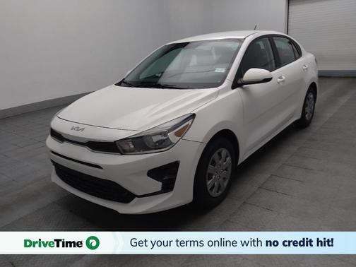 Clear White 2022 Kia Rio S