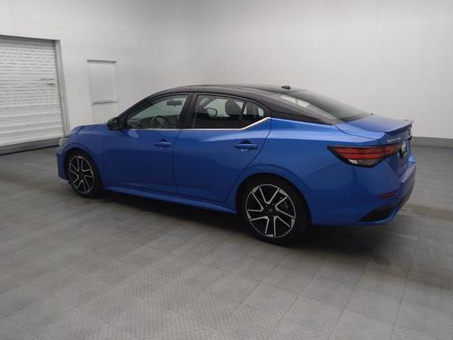 Blue 2025 Nissan Sentra SR
