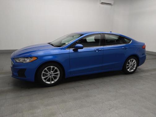 Blue 2019 Ford Fusion SE