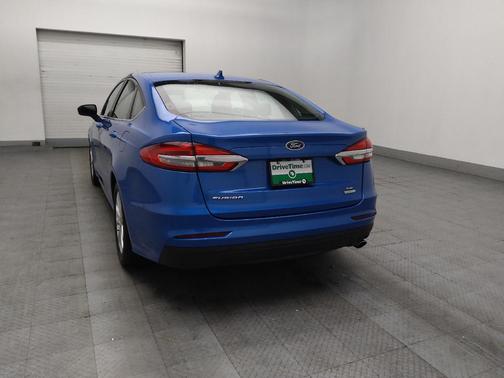 Blue 2019 Ford Fusion SE
