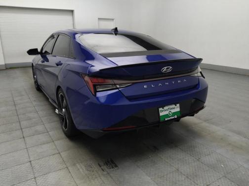Intense Blue 2021 Hyundai ELANTRA N Line