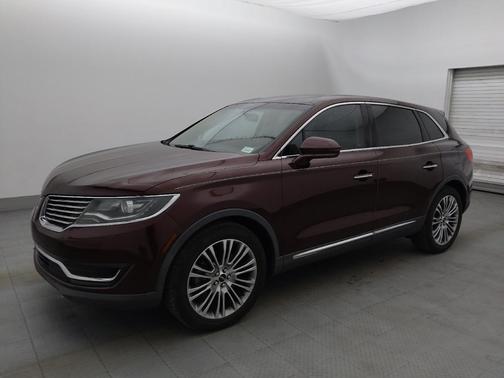 Red 2017 Lincoln MKX Reserve