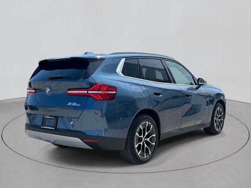 Arctic Race Blue Metallic 2025 BMW X3 30 xDrive