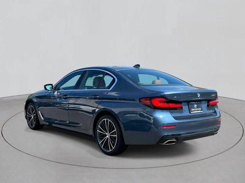 Arctic Race Blue Metallic 2023 BMW 540 i xDrive