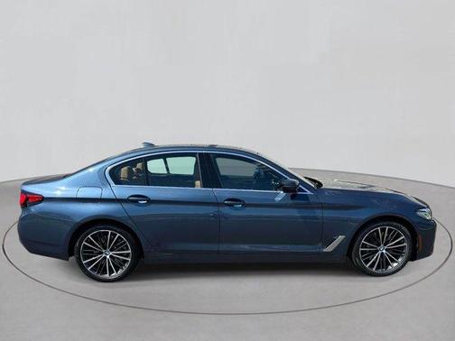 Arctic Race Blue Metallic 2023 BMW 540 i xDrive