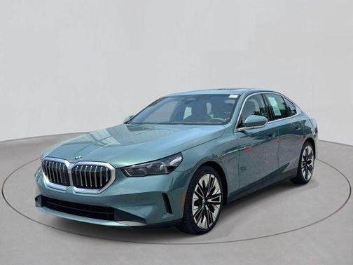 Green Metallic 2025 BMW 530 i xDrive