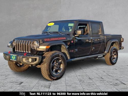 Black Clearcoat 2022 Jeep Gladiator Rubicon