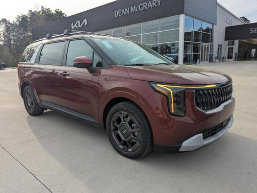 Flare Red 2025 Kia Carnival Hybrid EX Passenger Van