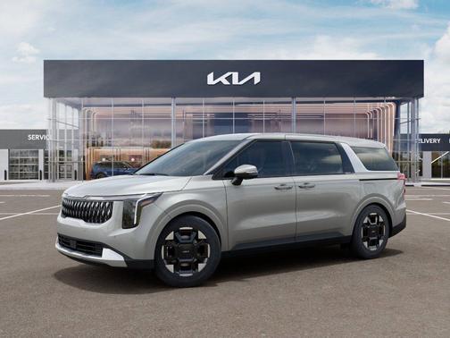 Ivory Silver 2026 Kia Carnival EX